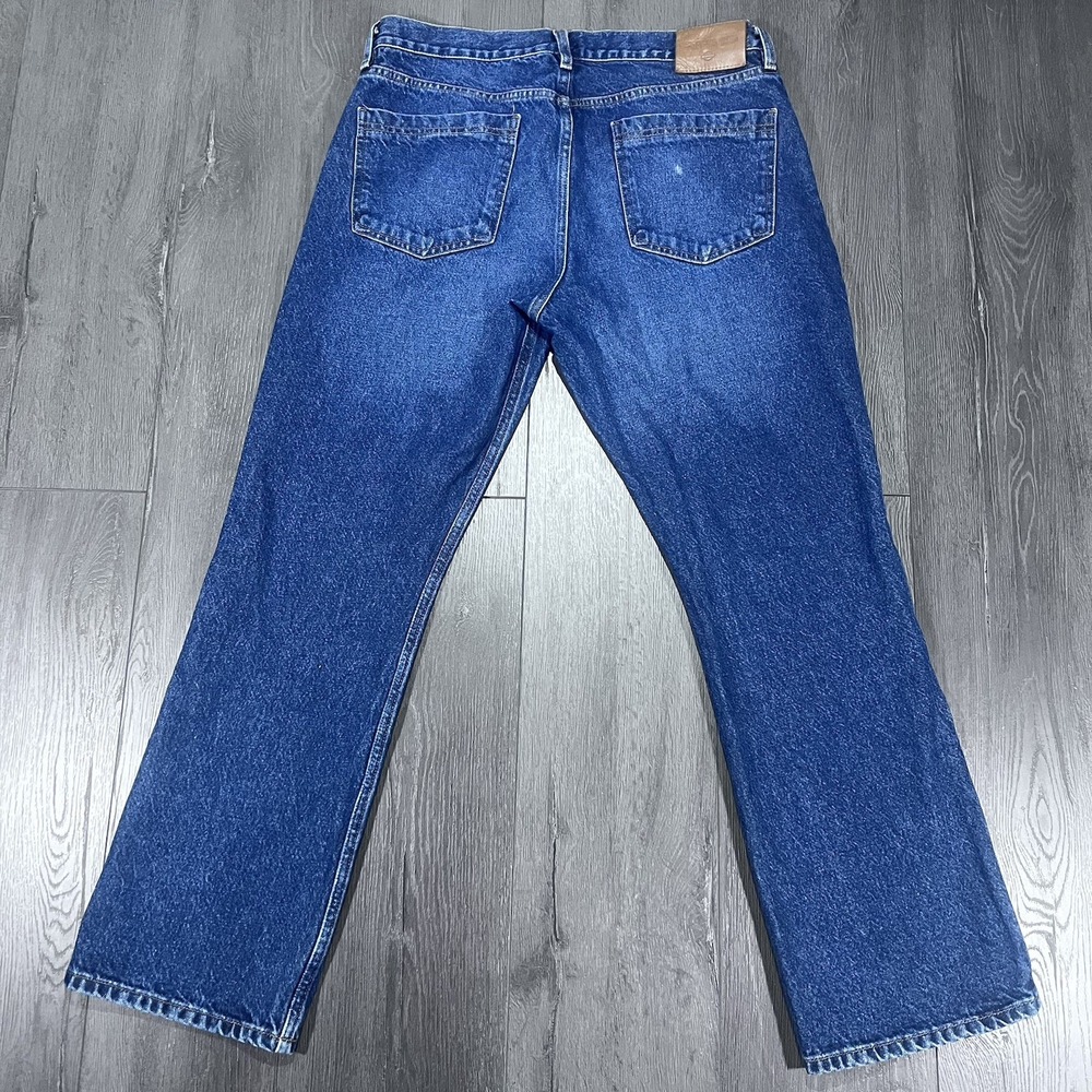 Harley Davidson‎ Jeans Mens 36x32 Heavy Duty BootCut MED Wash Heavy Denim Moto